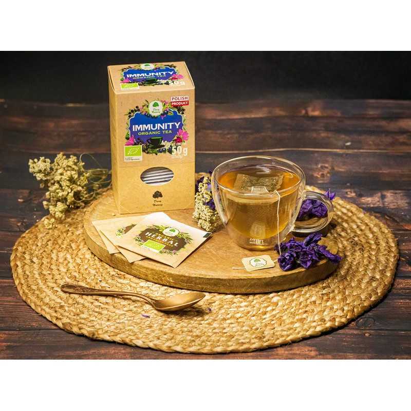 Immunity Organic herbal Tea/Cold and Flu/BIO (25 x 2 g)