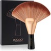 docolor Brocha Abanico Profesional para Rostro y Cuerpo, Multiusos para