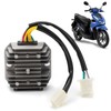 Voltage Regulator Rectifier 7 Wires DualPlug Aluminum Alloy ABS for