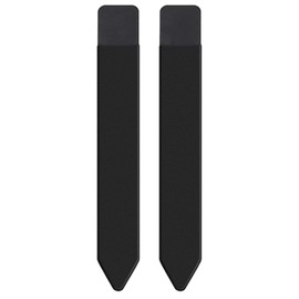 TENOC Universal Stylus Holder, Adhesive Pencil Protected Sleeve Case, Elastic Pens Holder Storage Pouch Pocket Compatible for Pencil Pro 2nd/1st & USB-C, 2 Pcs, Black