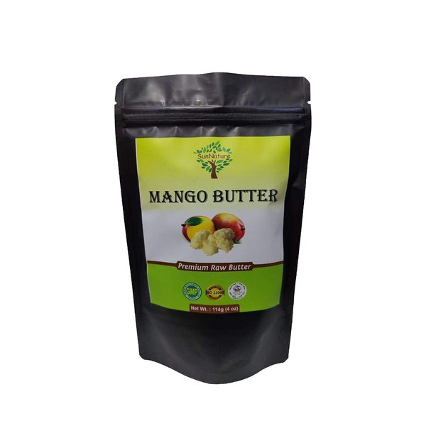SunNature 100% Pure Mango Butter - Can Substitute Shea Butter