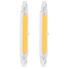 2Pcs R7S Light Bulb COB 15W Double Ended Light Source