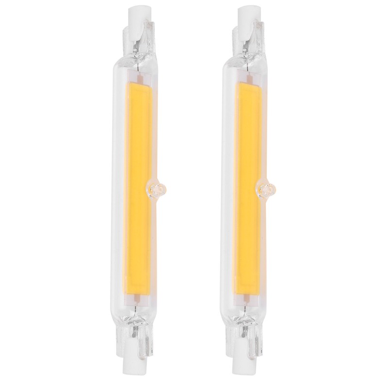 2Pcs R7S Light Bulb COB 15W Double Ended Light Source