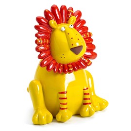 Mousehouse Gifts Childrens lion themed piggy bank money box gift for a boy or a girl