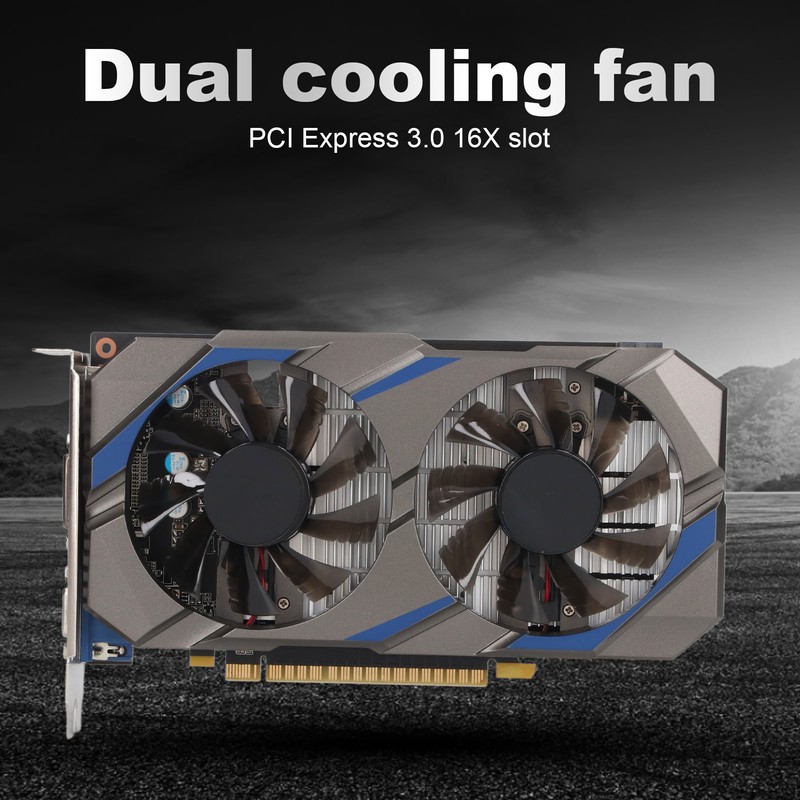 Desktop Graphics Card 4GB DDR5 128BIT 1070MHz 5010MHz HD DVI