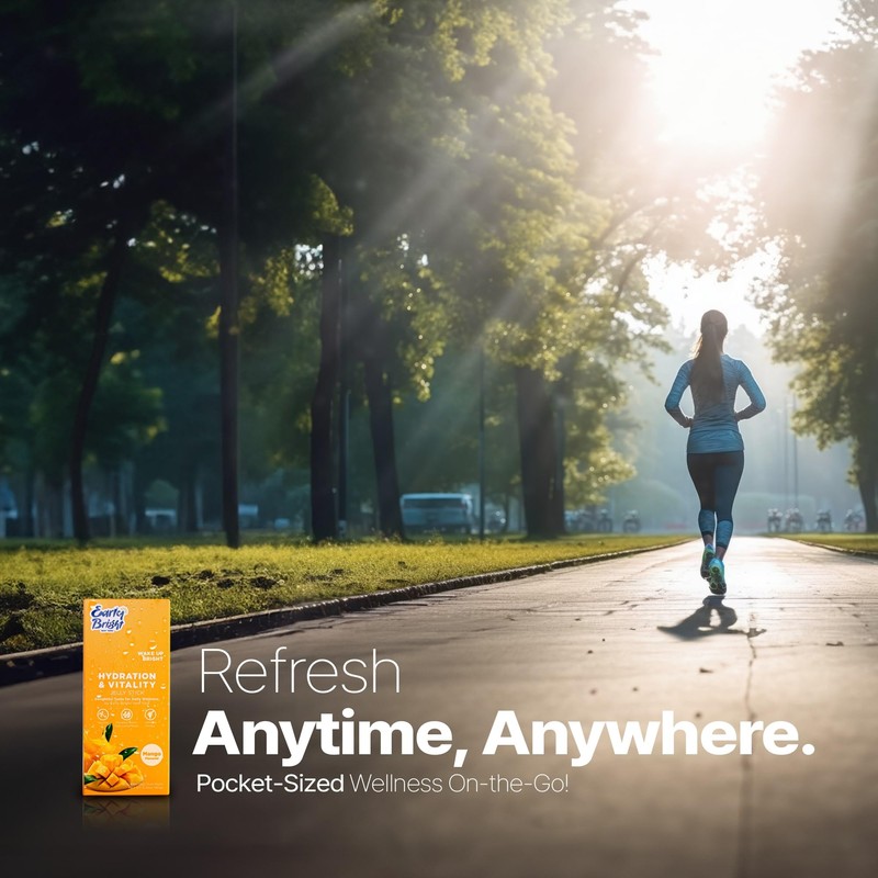 Mango-Flavored Hydration & Vitality Jelly Stick - Delightful Taste for