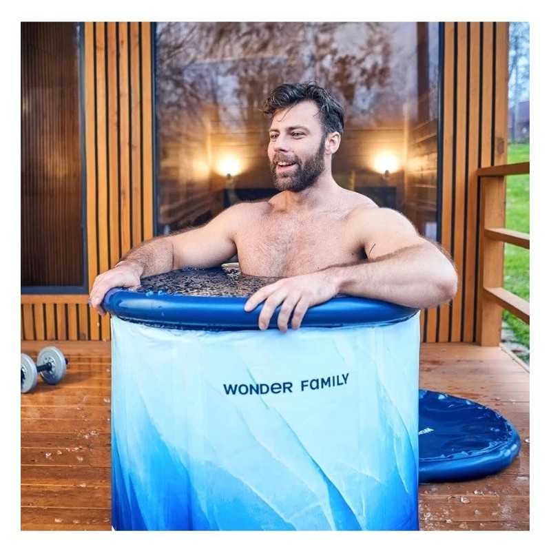 WONDER FAMILY Ice Bathtubs - IB001, 50 Gallons, Acrylic, Portable,
