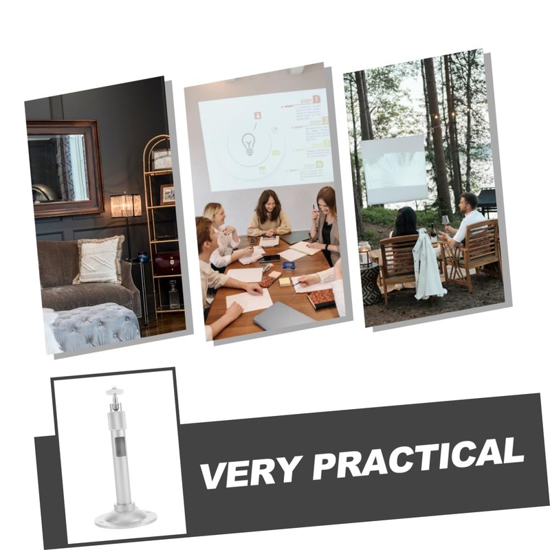 LABRIMP Projector Mount Bracket Lightweight Ceiling Rack with Rotation for