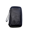 Premium Leather Travel Passport Wallet, Multi-Card Document Organizer with Canadian