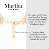 Martha Stewart Five Twisted Strand Pearl and Chain Necklace In