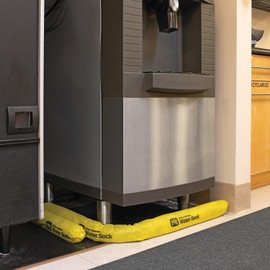 PIG Mildew-Resistant Absorbent Sock | Water Absorbing Snake | 3" W x 4' L | Absorbs up to 1 gal per Sock | 12 Count | PIG105-YW