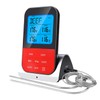 CIYODO Wireless Kitchen Thermometer with Dual Probes Accurate LCD Display