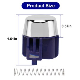 Camotokiit Transmission Gear Shift Lever Push Knob w/Spring for Honda Odyssey EX, EX-L, LX, Touring 3.5L 2005 2006 2007 2008 2009 2010 54132-SHJ-A01