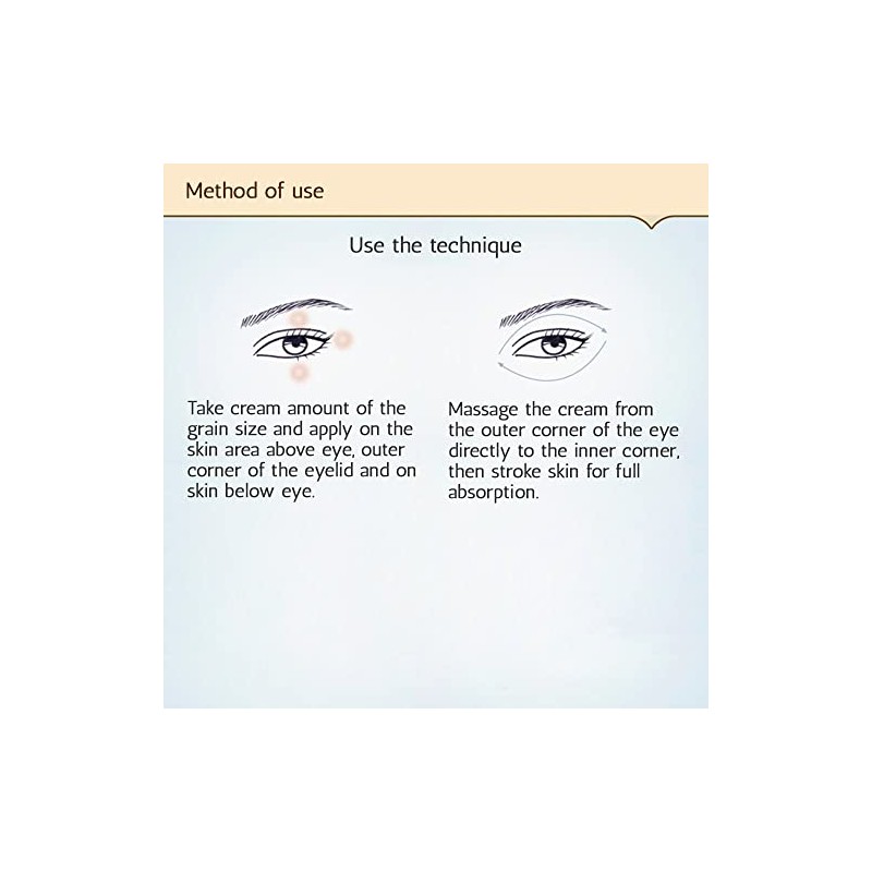 BIOAΩUA Night Repair Eye - Moisturising Eye Cream with Wrinkle
