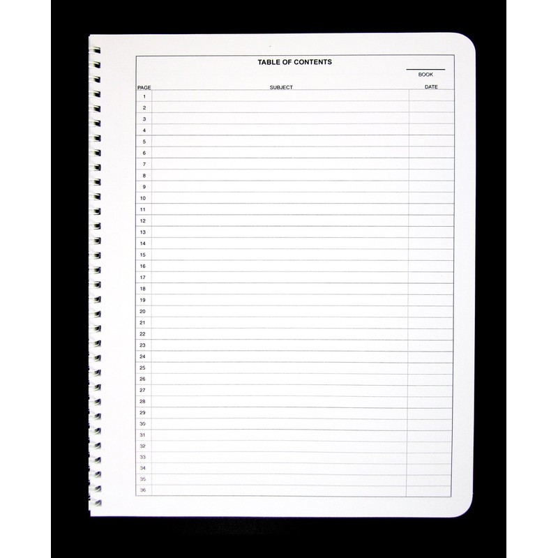 BookFactory Student Lab Notebook (Scientific Grid Format) - Standard No