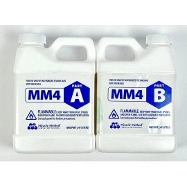 Miracle Method MM4 Part A and B Surface Refinishing Liquid 1 Pint Each
