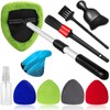 Qydipclin 10pcs Windshield Cleaner Tool, Car Window Cleaning Wash Kit