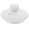 PRETYZOOM Teapot Lid Ceramic Lid Replacement Ceramic Lid for Teapot