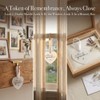 Solvio Keep Making Him Proud Memorial Gift, Heart-Shaped Keepsake