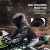 VEVOR Full Face Motorcycle Helmet DOT Approved, Dual Visor with