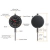 Neoteck 0-1"/0.001" Dial Indicator and Magnetic Base Set with Storage