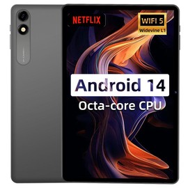 Budget Student Tablet！ 10.1'' Light Tablet，12H Battery+Split Screen，8-Core 64GB，Online Class & eBooks，Study & Play Tablet，Classes+Gaming+Drawing，6000mAh Battery， Slim Lightweight Android Tablet Slim Metal Android Gaming Tablet student tablet - Color: bla