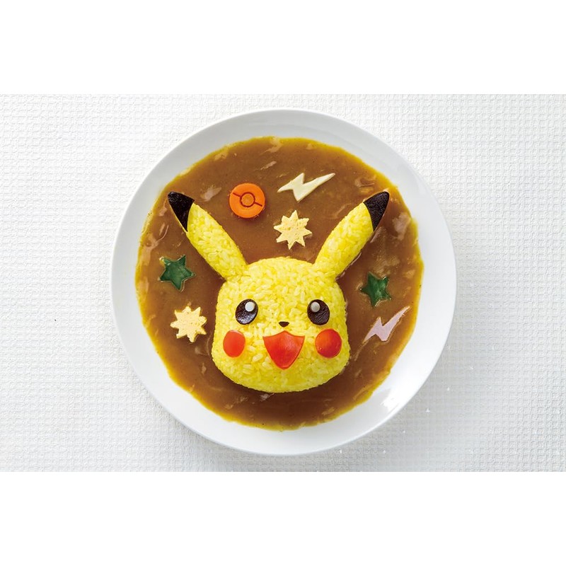 Skater LCR3-A Chara Curry, Rice Mold, Rice Shape, Pokémon, Pikachu