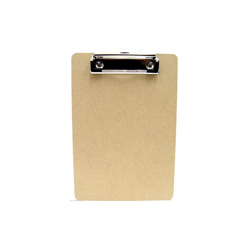 2XStationery 302135 A5 Masonite Clipboard