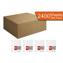 College Ruled Filler Paper - 2400 Sheets by Mintra USA