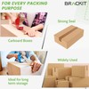 brackit Moving Tape Standard and Extra wide Brown Packing Tape,
