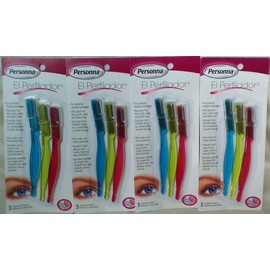 12 Personna El Perfilador Eyebrows Disposable Shapers,12 Perfiladores.