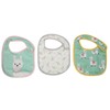 3Pcs Insular Baby Cotton Bibs Cotton Cartoon Print Pattern Eating