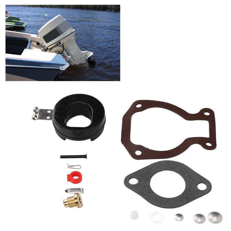 13pcs Carburetor Rebuild Repair Kit 398453 391937 Replacement for Johnson