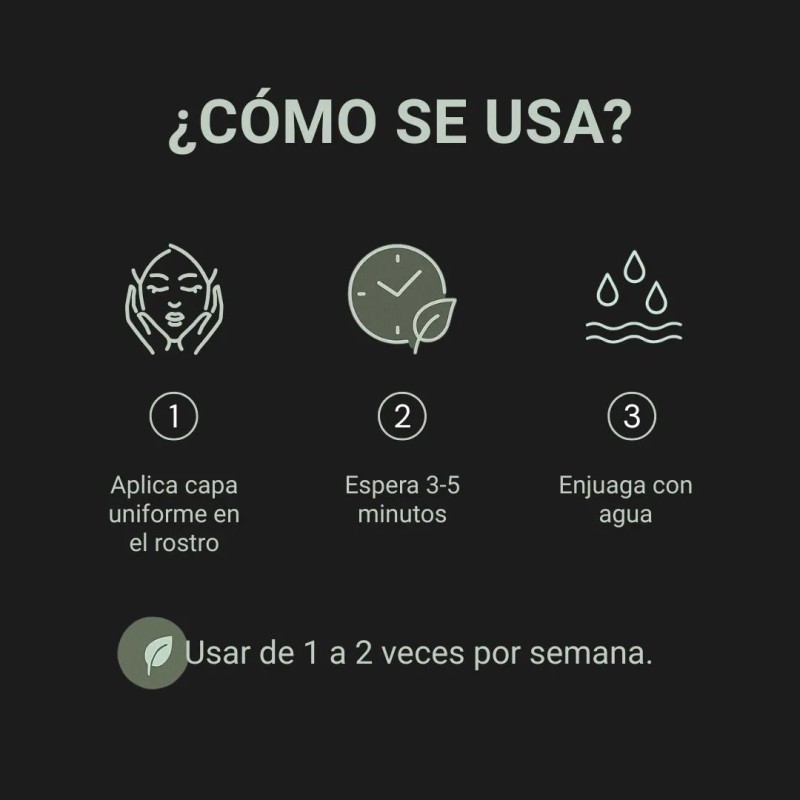 Mascarilla Facial Spa Con Arcilla Y Carbón Piel Grasa 1.4kg