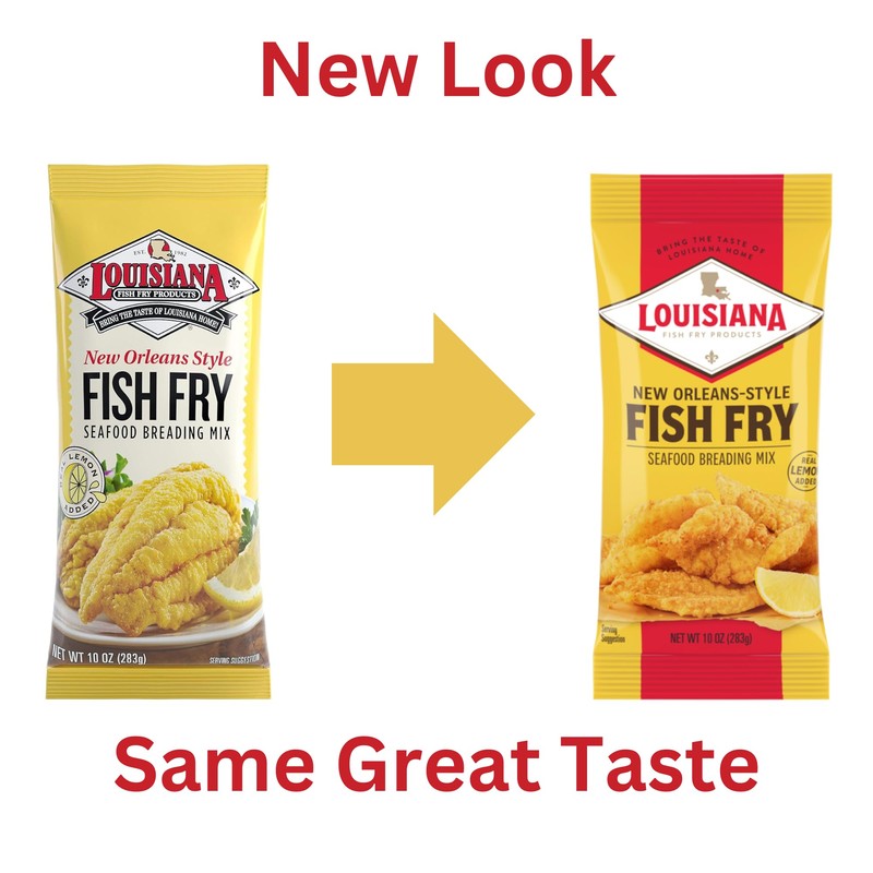 Louisiana Fish Fry, Breading Variety Gift Pack (Pack of 4)