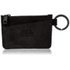 ASSOB Water Proof Suede Compact Wallet Mini Wallet, Black