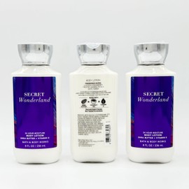 Secret Wonderland 3-Piece Bath Bundle | Pack of Three Body Lotions, 8oz Each