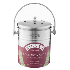 Kilner 2 Litre Stainless Steel Kitchen Composter