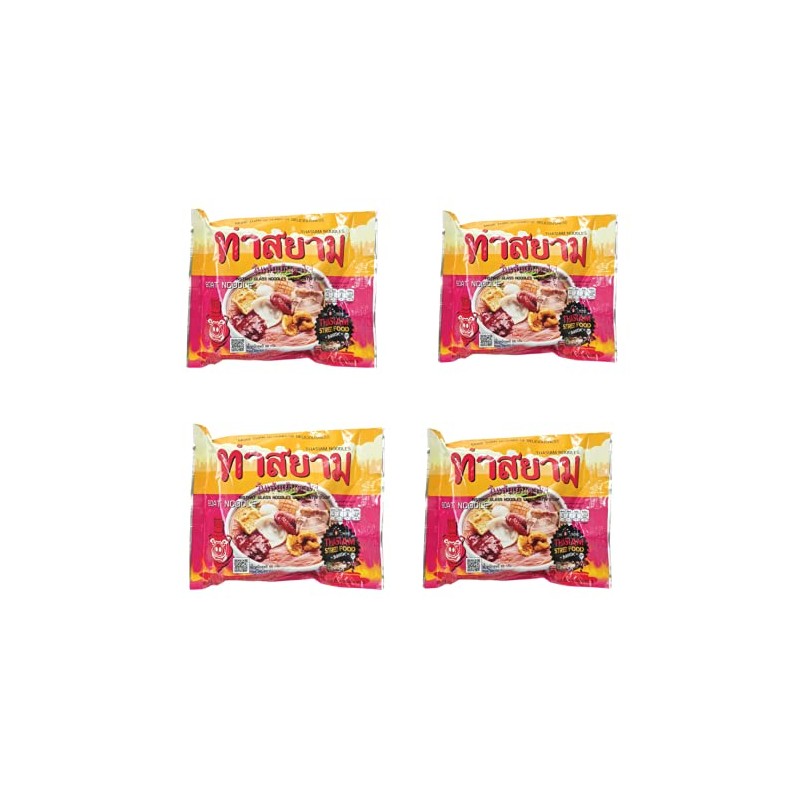 Generic ThaSiam Instant Yentafo Glass Noodles 3 oz - Pack