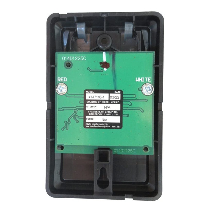 Chamberlain 041A7185-1 Multi-Function Garage Door Wall Control for Security+2.0 Yellow