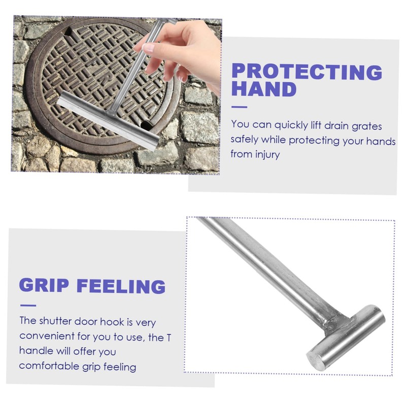 JECOMPRIS Heavy Duty Lifting Hook Chess Lifting Hook S Tool