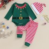 RWYBEYW My First Christmas Baby Girl Boy Outfit Christmas Elf