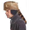 frr Rabbit Fur Davy Crockett Hat (L)