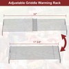 Grilleroy Adjustable Warming Rack for Blackstone 36 28 22 Inch