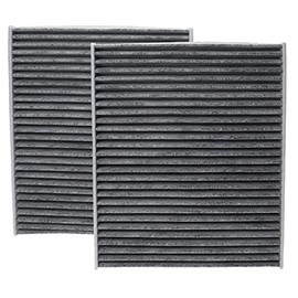 vhbw 2 x cabin filter replacement for Febi Bilstein 31985 for cars - with activated carbon