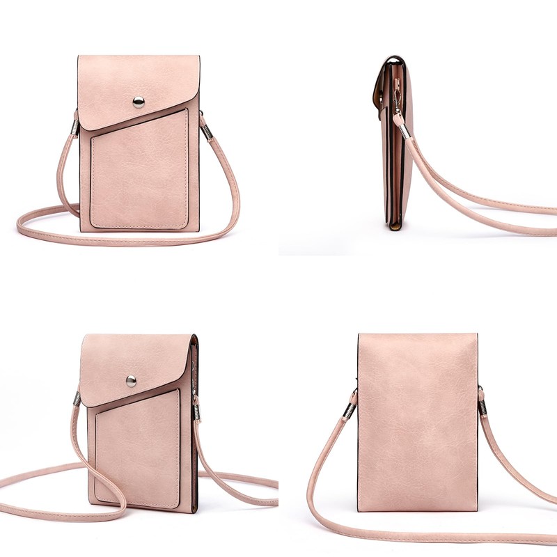 SURCHAR Women's Smartphone Pouch, Diagonal Cute, Pochette, Portable Pouch, Shoulder
