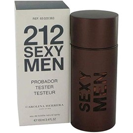 Carolina Herrera 212 SEXY MEN EDT SPRAY TESTER 3.3 OZ (M)