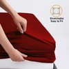 My home store Fitted Sheet 25 cm Deep Brushed Microfiber