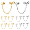 10pcs Magnetic Bracelet Clasps and Closures, Gold and Silver Magnetic
