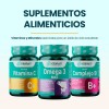 Threepack Solanum Con Omega 3, Complejo B Y Vitamina C